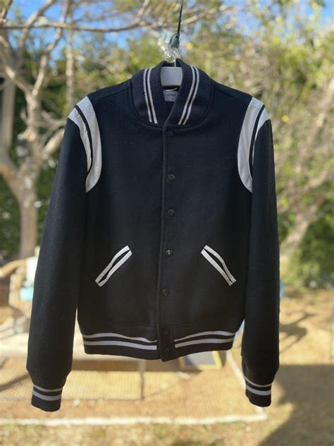 ysl vintage jackets|YSL teddy jackets for men.